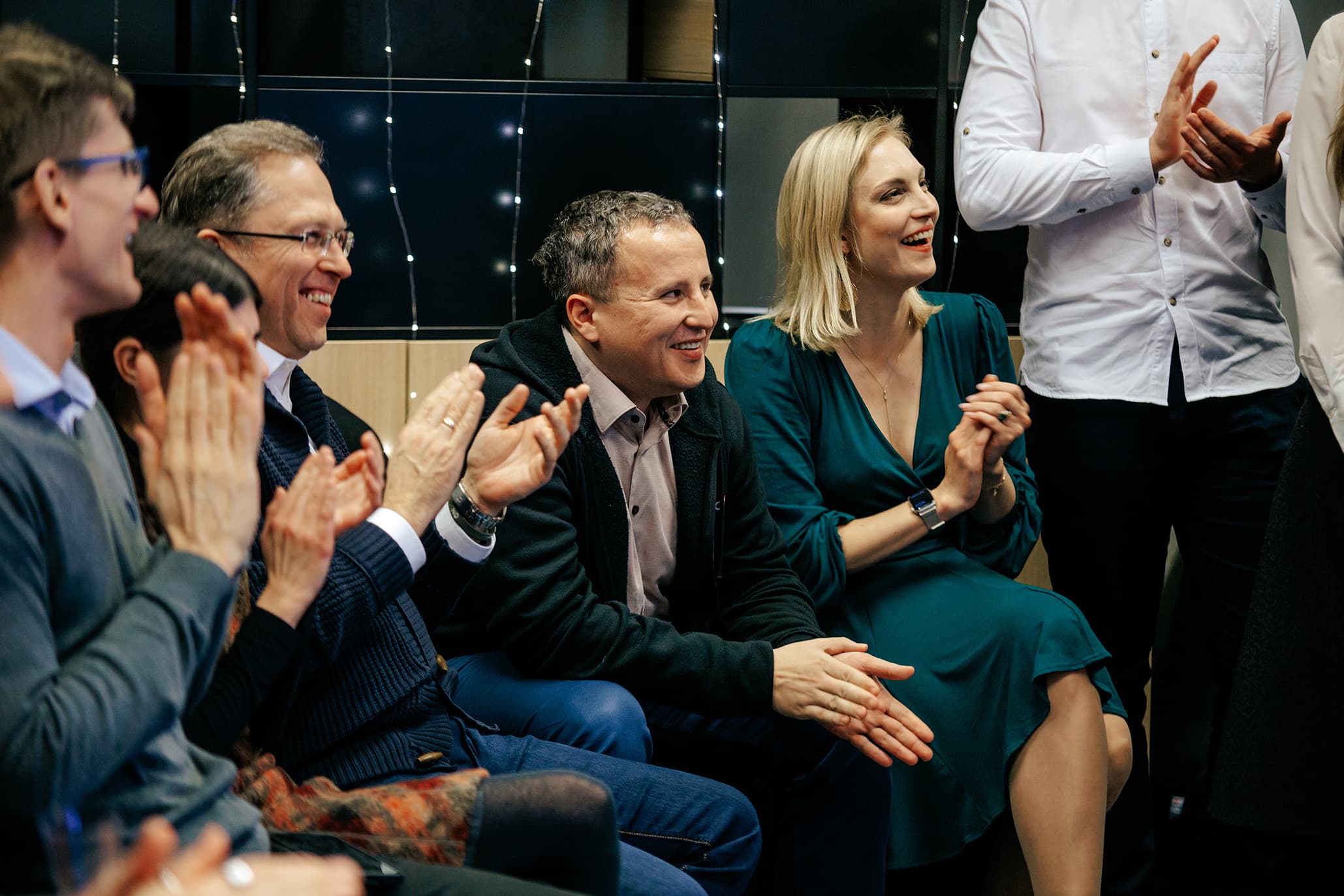 Robotec's team at the Christmas party